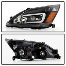 Load image into Gallery viewer, xTune Honda Accord 03-07 2/4Dr LED DRL Crystal Headlights - OE Black HD-JH-HA03-LED-BK 9949425