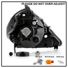 Load image into Gallery viewer, SPYDER 07-08 Honda Fit Halogen OE Headlights - Black (HD-JH-HFIT07-OE-BK-SET) 9958533