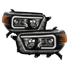 Load image into Gallery viewer, xTune Toyota 4Runner 10-13 LED Light Bar Headlights - Black - HD-JH-T4R10-LB-BK 9050169