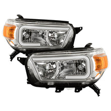 Load image into Gallery viewer, xTune Toyota 4Runner 2010-2013 LED Light Bar Headlights - Chrome - HD-JH-T4R10-LB-C 9050176