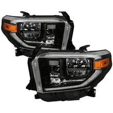 Load image into Gallery viewer, Spyder 14-17 Toyota Tundra OEM LED Headlights Black(Does Not Fit Models With DRL) 9049323