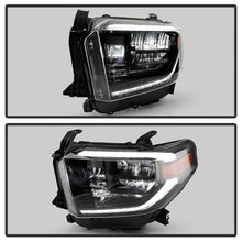 Load image into Gallery viewer, Spyder 14-17 Toyota Tundra OEM LED Headlights Black(Does Not Fit Models With DRL) 9049323