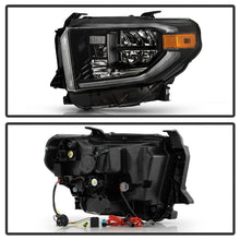 Load image into Gallery viewer, Spyder 14-17 Toyota Tundra OEM LED Headlights Black(Does Not Fit Models With DRL) 9049323