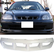 Load image into Gallery viewer, 1996-1998 Honda Civic Mug Style White Front Bumper Mesh Grille ABS