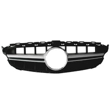 Load image into Gallery viewer, 2015-2018 Benz W205 C-Class Vertical AMG Style Silver Front Grille