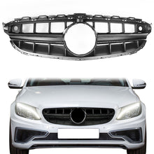 Load image into Gallery viewer, 2015-2018 Mercedes-Benz W205 Vertical Black Front Grille W Camera Hole