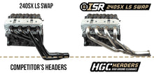 Load image into Gallery viewer, ISR Performance HGC LS Swap Header - Nissan 240sx 89-98 - 1 3/4"