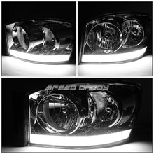 Load image into Gallery viewer, 06-09 Dodge Ram LED DRL Chrome Headlights - Clear Corner H13