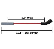 Load image into Gallery viewer, Red 8.5mm Spark Plug Wires – GM Truck &amp; SUV 4.8/5.3/6.0/6.2L (99-13), Straight or 45° Boot