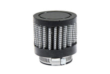 Load image into Gallery viewer, HPS Performance Crankcase Vent Air Filter Breather 1" ID, 2" Overall Length
