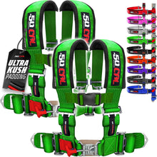 Load image into Gallery viewer, Pro Series 2" 4 point Latch Harness 50 Caliber Racing Harness