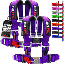 Load image into Gallery viewer, Pro Series 2" 4 point Latch Harness 50 Caliber Racing Harness