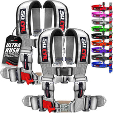 Load image into Gallery viewer, Pro Series 3" 4 point Latch Harness 50 Caliber Racing