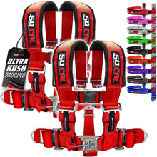 Load image into Gallery viewer, 3" 5 point Pro Series Latch Harness 50 Caliber Racing Harness