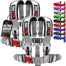 Load image into Gallery viewer, 3" 5 point Pro Series Latch Harness 50 Caliber Racing Harness