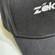 Load image into Gallery viewer, Black ZeknovaUS Hat w/ WhiteFront Brim