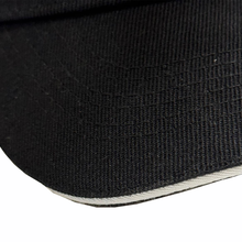 Load image into Gallery viewer, Black ZeknovaUS Hat w/ WhiteFront Brim