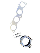 Load image into Gallery viewer, SPDZ1 K Series K20 K24 Megaphone Pipe Header Exhaust 3" 4-1 Tri-Y EK EG DC2 Civic V Band Down Pipe