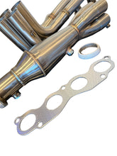 Load image into Gallery viewer, SPDZ1 K Swap K20 K24 Megaphone Exhaust Header 2 Bolt 4-1 Tri-Y EK EG DC2 Civic Pipe