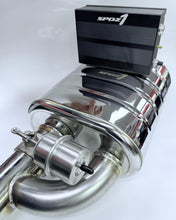 Load image into Gallery viewer, SPDZ1 Universal Valved Performance Muffler Kit – High-Flow 2.5" Valve-Controlled Exhaust System (Quiet &amp; Loud Modes)