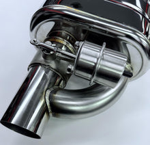 Load image into Gallery viewer, SPDZ1 Universal Valved Performance Muffler Kit – High-Flow 2.5" Valve-Controlled Exhaust System (Quiet &amp; Loud Modes)
