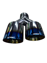 Load image into Gallery viewer, SPDZ1 Dual Exit Exhaust Tips