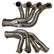 Load image into Gallery viewer, Big Block For Chevy BBC Twin Turbo Stainless Headers 427 454 396 502 572