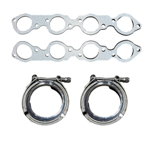 Load image into Gallery viewer, 3.5" V band Turbo Exhaust Headers For BBC Big Block Chevy 396/427/454/507/572 V8