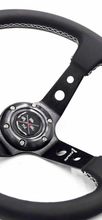 Load image into Gallery viewer, SPDZ1 White Lined Steering Wheel