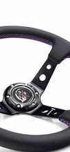 Load image into Gallery viewer, SPDZ1 Purple Lined Steering Wheel