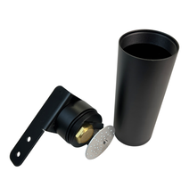 Load image into Gallery viewer, Universal Oil Catch Can Reservoir Tank Black Polish Baffled 7.5 oz Large