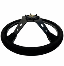 Load image into Gallery viewer, Short Hub Adapter + Suede Steering Wheel For 01-06 BMW 320 325 330 Z4 E90 E46H