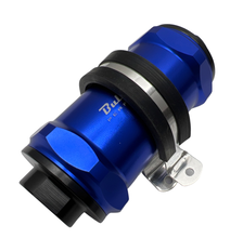 Load image into Gallery viewer, AN6 AN8 AN10 Inline Fuel Filter E85 Ethanol With 100 Micron Stainless Steel