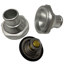 Load image into Gallery viewer, 1.25" Billet In Line Thermostat Universal Coolant Radiator Hose T-Stat Hose USA