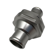 Load image into Gallery viewer, 1.25" Billet In Line Thermostat Universal Coolant Radiator Hose T-Stat Hose USA