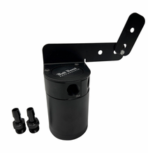 Load image into Gallery viewer, Universal Performance Oil Catch Can 2 Port -6AN + Adjustable Mounting Bracket Kit Turbo V2