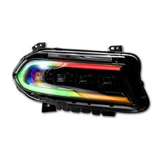 Load image into Gallery viewer, SPDZ1 2015–2024 Dodge Charger Hellfire LED Headlights w/ Switchback DRL &amp; Amber Sequential Turn Signals