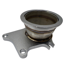 Load image into Gallery viewer, 5 Bolt to 3" V-Band Flange Turbo Adaptor Stainless Steel Adapter For T3/T4 Turbo