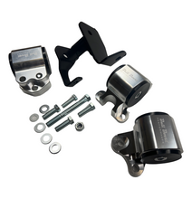 Load image into Gallery viewer, D-Series 3 Bolt Billet Motor Mount Swap Kit 96-00 Polyurethane D15 D16 EK