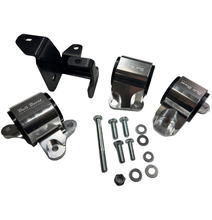 Load image into Gallery viewer, B-Series 2 Bolt Billet Motor Mount Swap Kit 96-00 Polyurethane B16 B18 B20 EK