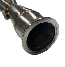 Load image into Gallery viewer, K Series K20 K24 Megaphone Pipe Header Exhaust 3" 4-1 Tri-Y EK EG DC2 Civic V Band Down Pipe