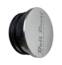 Load image into Gallery viewer, Duramax Turbo Diesel 2004.5-10 LBZ LLY LMM Mouth Piece Resonator Noise Reduction Plug Cover Cap 6.6L Seal Billet Aluminum