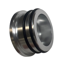 Load image into Gallery viewer, Duramax Turbo Diesel 2004.5-10 LBZ LLY LMM Mouth Piece Resonator Noise Reduction Plug Cover Cap 6.6L Seal Billet Aluminum