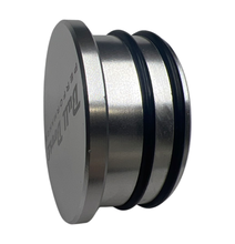 Load image into Gallery viewer, Duramax Turbo Diesel 2004.5-10 LBZ LLY LMM Mouth Piece Resonator Noise Reduction Plug Cover Cap 6.6L Seal Billet Aluminum