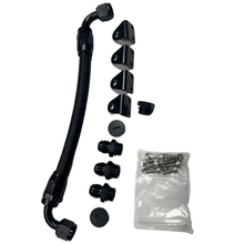 Load image into Gallery viewer, Z893 LS1 / LS6 -8AN high flow BLACK fuel rails w/ fittings &amp; crossover hose for Corvette CTS Camaro