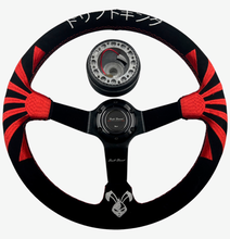 Load image into Gallery viewer, Rising Sun Suede Leather Steering Wheel Hub Adapter Kit For Impreza WRX Legacy