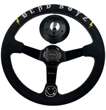 Load image into Gallery viewer, Deadboyz 350mm Steering Wheel + Short Hub Adapter Kit For Mustang Focus Fiesta Mazda