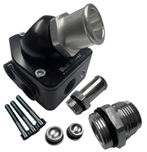 Load image into Gallery viewer, K20 K24 K Series Direct Water Pump Mount V2 Swivel Neck Thermostat Housing 16AN
