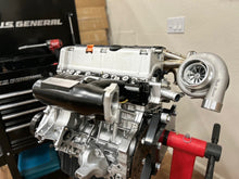 Load image into Gallery viewer, K Swap K Series K20 K24 Dual Ball Bearing Turbo Sidewinder Manifold Intercooler Kit