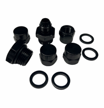 Load image into Gallery viewer, Billet Twin Dual Bosch 044 380lph AEM Fuel Pump Outlet Manifold Mounting Bracket
